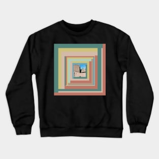 Adobe House--pueblo, New Mexico, Arizona, Southwest Crewneck Sweatshirt